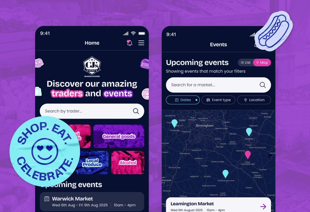mobile app mockup